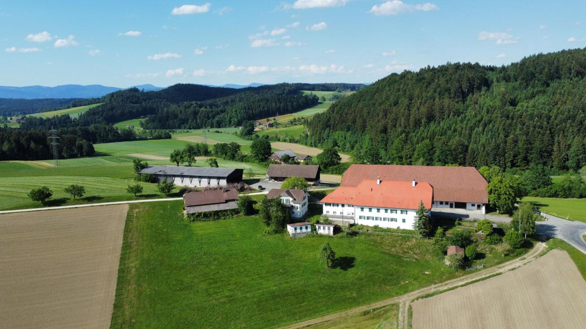 Berghof Erlebnis Ag Bed and Breakfast Pfaffnau Buitenkant foto